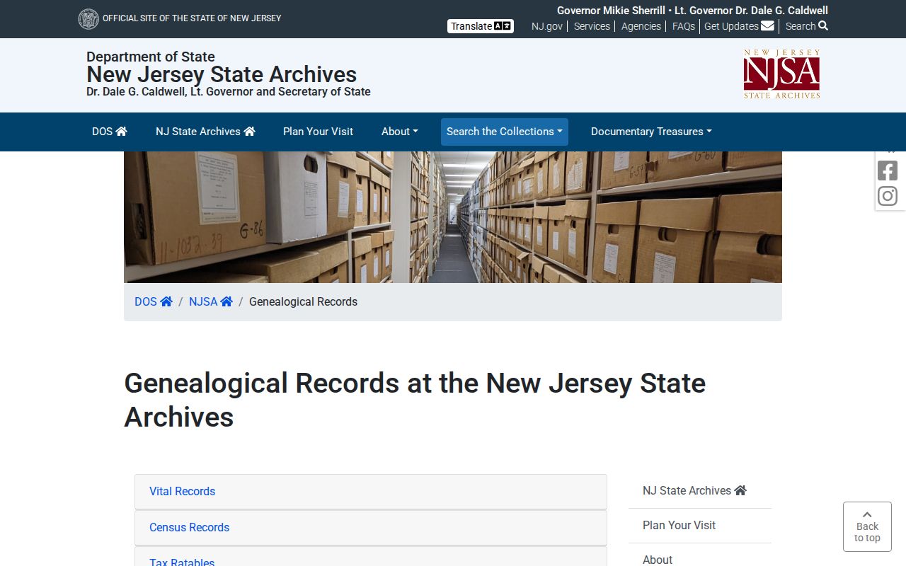 Passaic city directory New Jersey State Archives collections