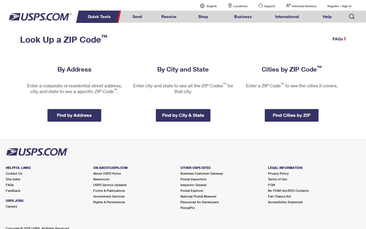 Passaic ZIP code directory USPS ZIP Code Lookup